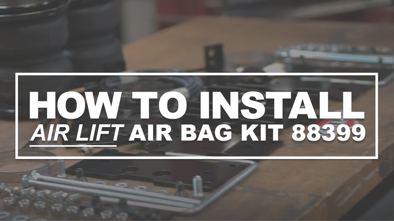 How to Install Air Lift Air Spring Kit 88399