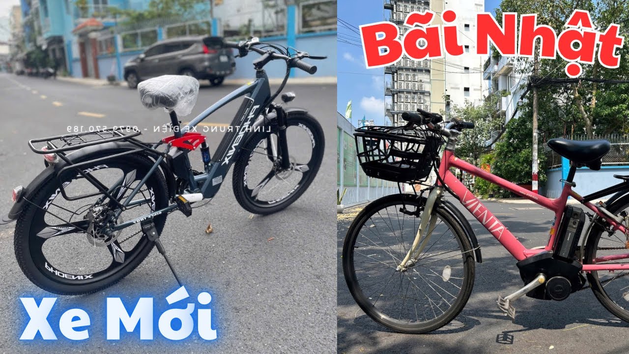 Nên mua Xe đạp Trợ lực Bãi Nhật hay xe mới hàng toàn