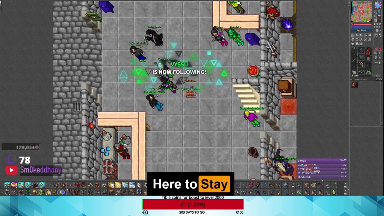 First falconer outfit on tibia! 150.000 hunting task points