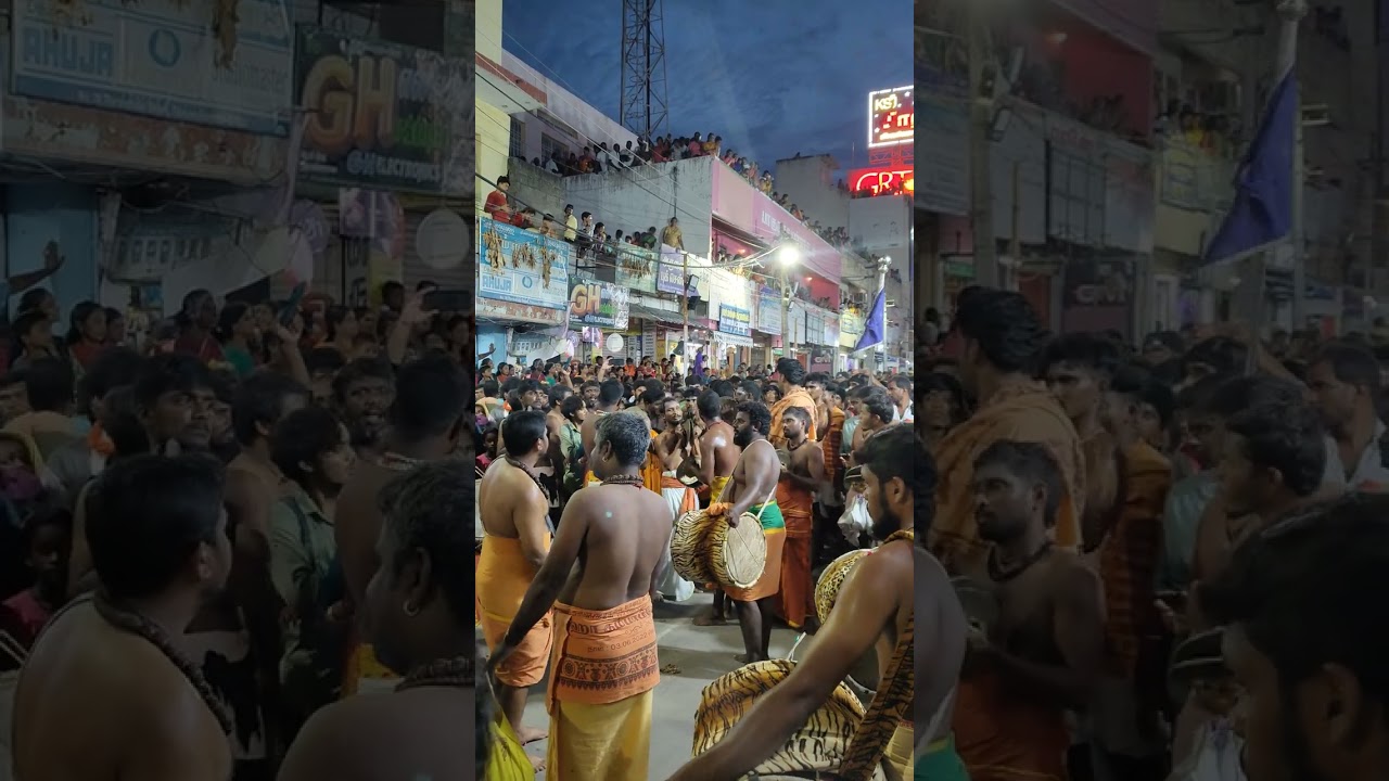 சிவகாண பேரிகை ஆரணி கைலாய வாத்தியம் குழுவினர் திருவண்ணாமலை தீப திருவிழா 2023
