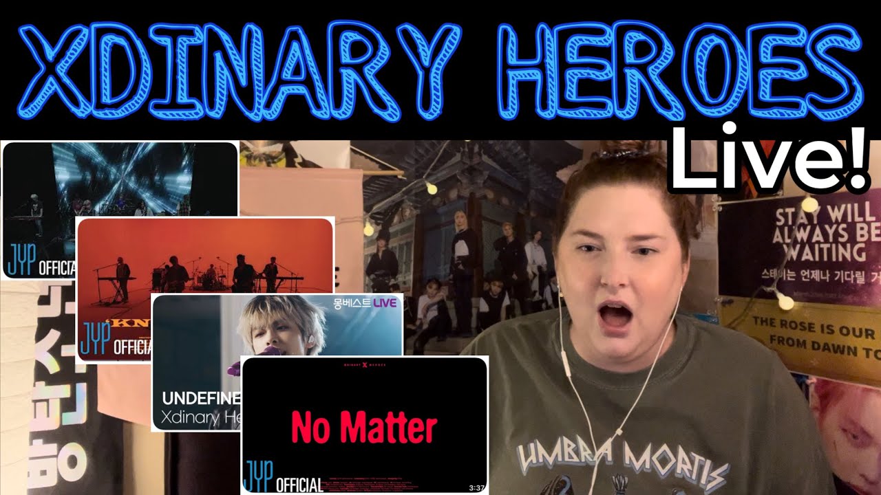Xdinary Heroes Live Performances (& Bias Talk)- Sucker Punch, Knock Down, Undefined, & No Matter