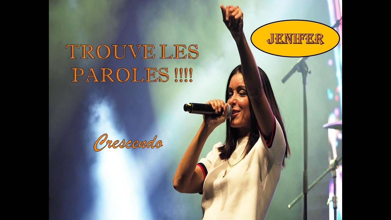 Trouve les paroles [Spécial Jenifer] ♪♪♪☺