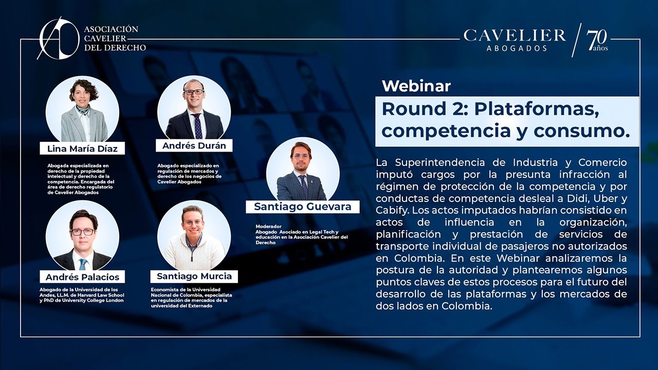 WEBINAR - ROUND 2: PLATAFORMAS, COMPETENCIAS Y CONSUMO