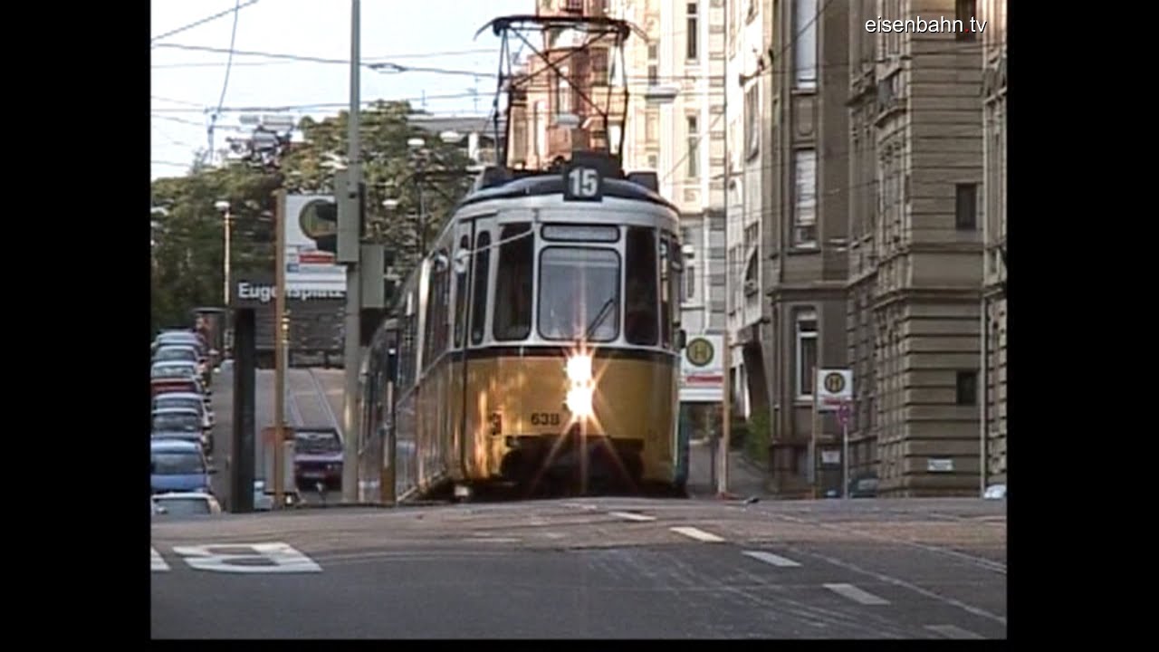 Mit der alten Straßenbahn zu Ruhbank Fernsehturm  2005