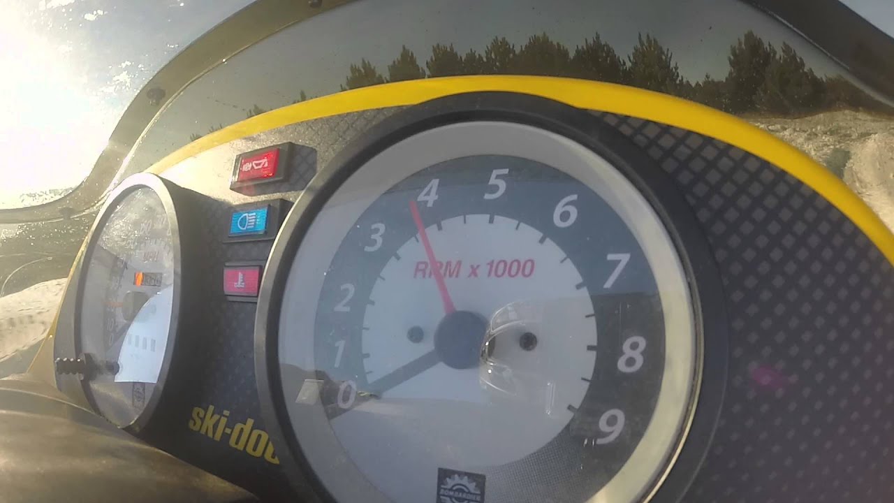 ski doo mxz 500 rpm