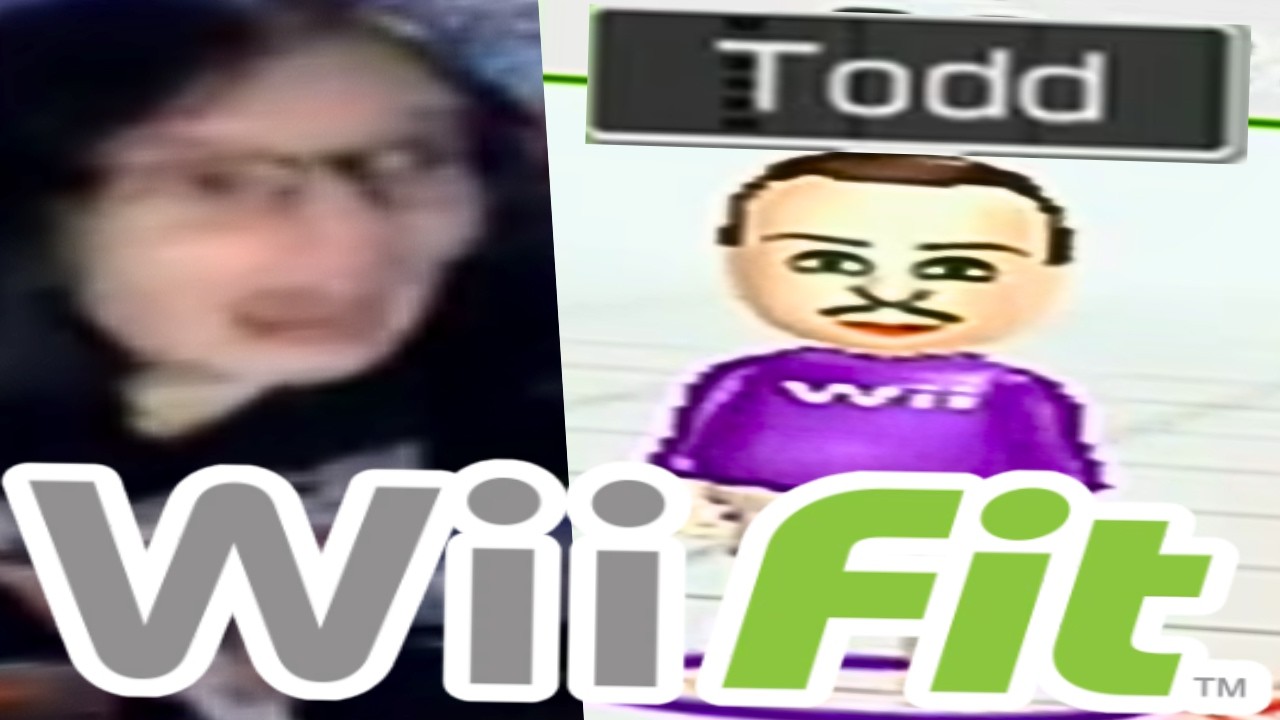 Wii Fit, но контекста нет, а ещё Тодд 👨