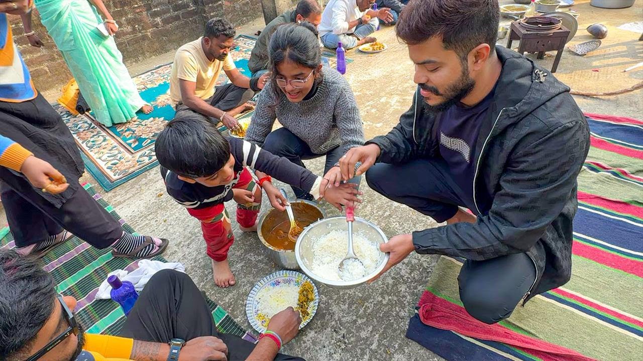 আজ বাড়ির পিকনিকে দিদি ভাই পরিবেশন করলো 😊😍✨❤️