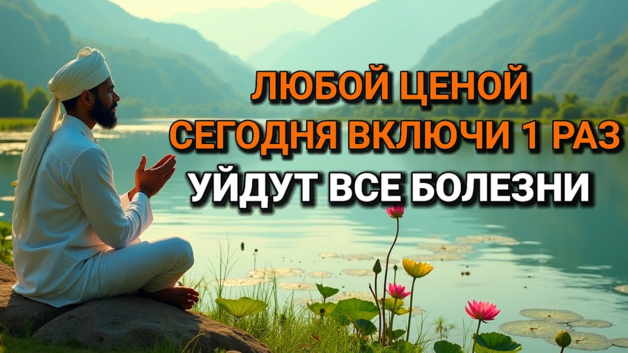 🤲ЛЮБОЙ ЦЕНОЙ ВКЛЮЧИ 1 РАЗ!УЙДУТ ВСЕ БОЛЕЗНИ! Сильнейшая молитва об исцелении💖