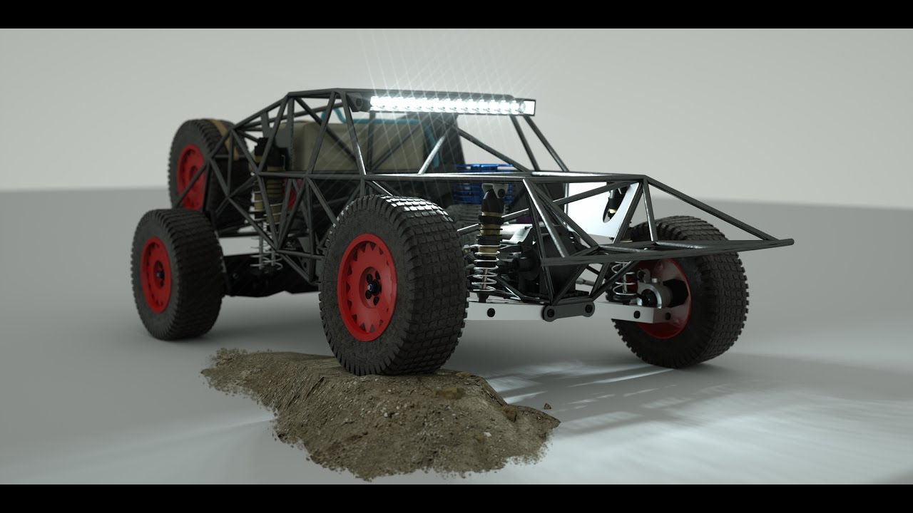 Custom RC Trophy Truck Build Photos