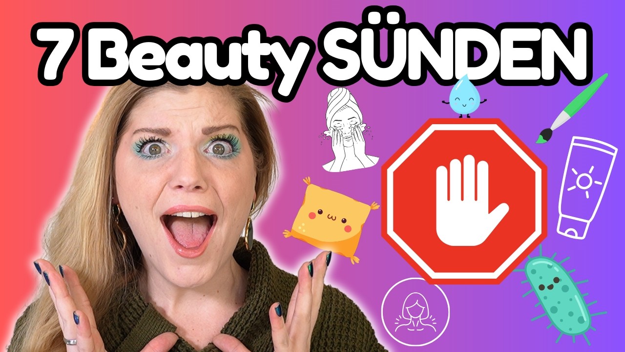 7 Beauty-Todsünden: Hör auf dein Gesicht zu ruinieren! 🛑
