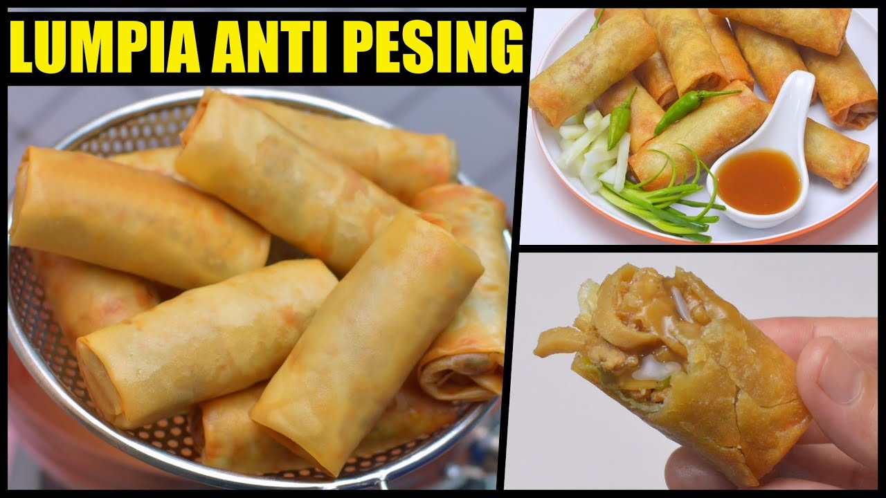 LUMPIA ISI REBUNG KHAS SEMARANG LENGKAP DENGAN SAUS KENTAL
