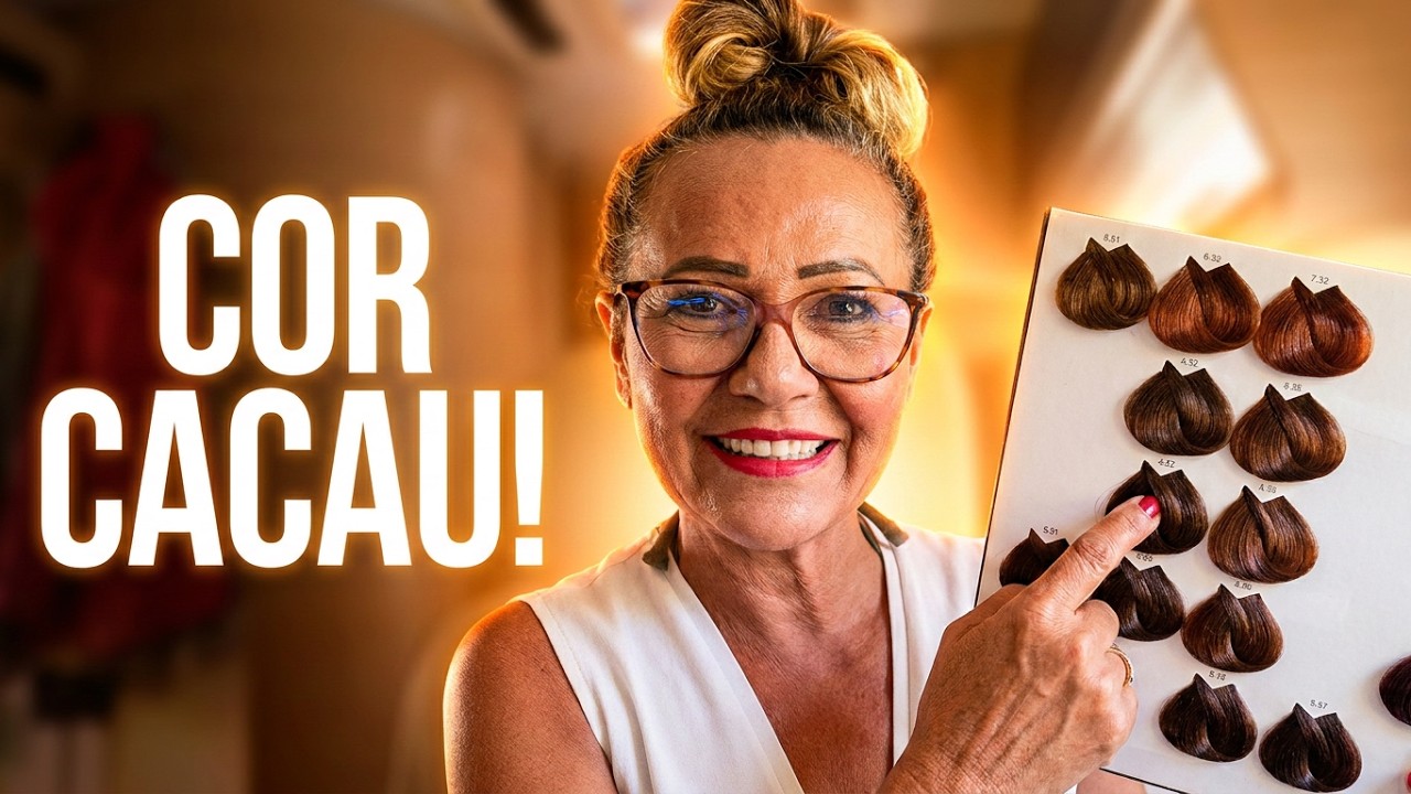 TRANSFORME SEU CABELO COM A COR CACAU DOS SONHOS E COMO COBRIR CABELOS BRANCOS