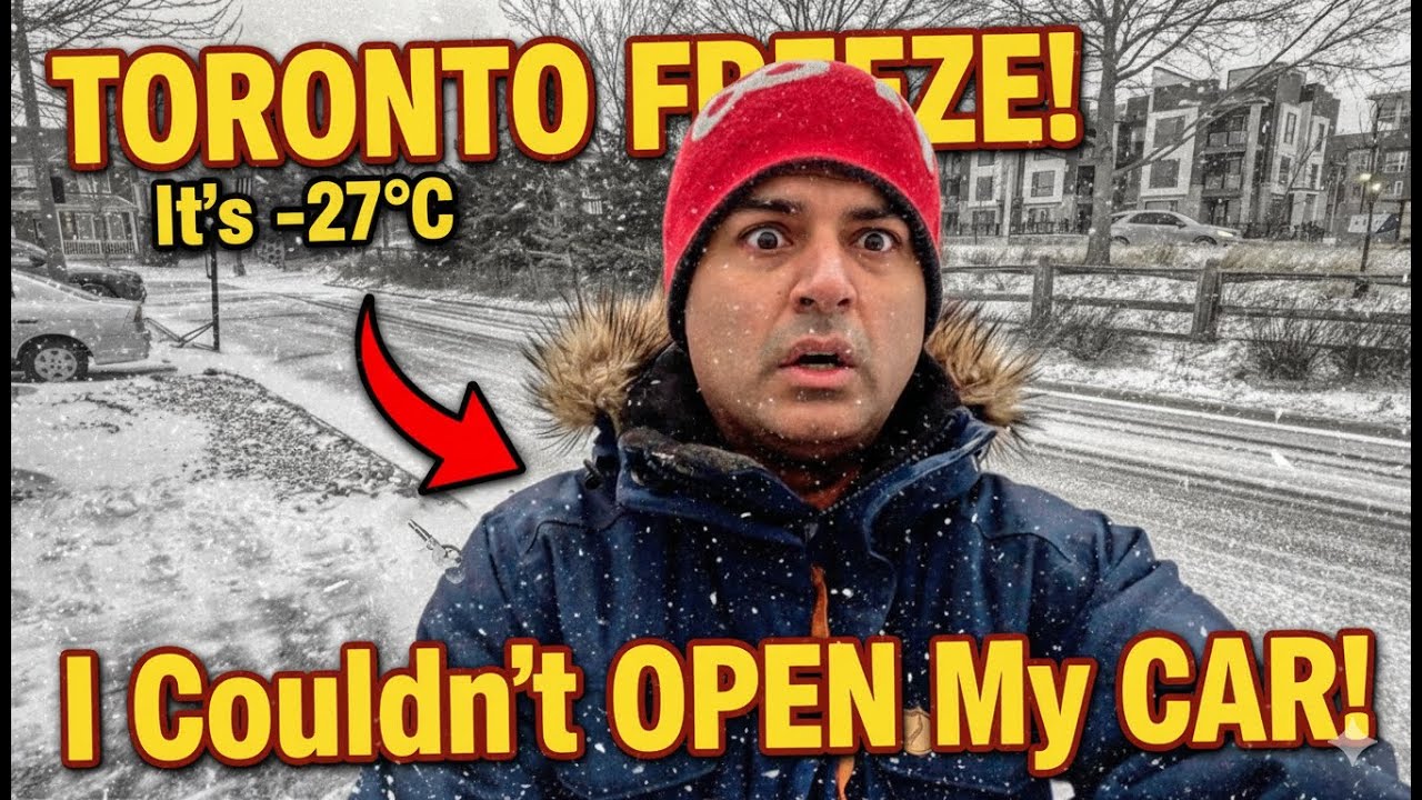 Surviving -27° Celsius in CANADA, Frozen Car Door and a Surprising Makeover