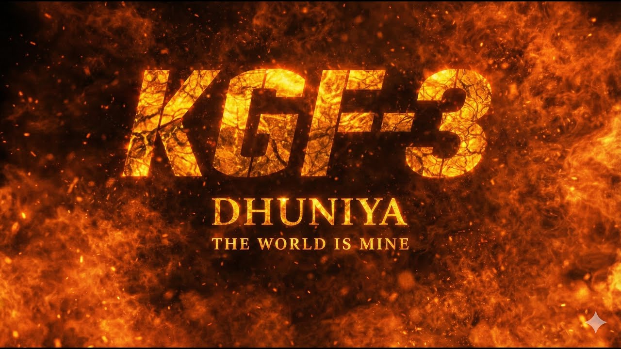KGF 3 – DHUNIYA: The World Is Mine | Teaser | Yash, Prashanth Neel & Brad Pitt