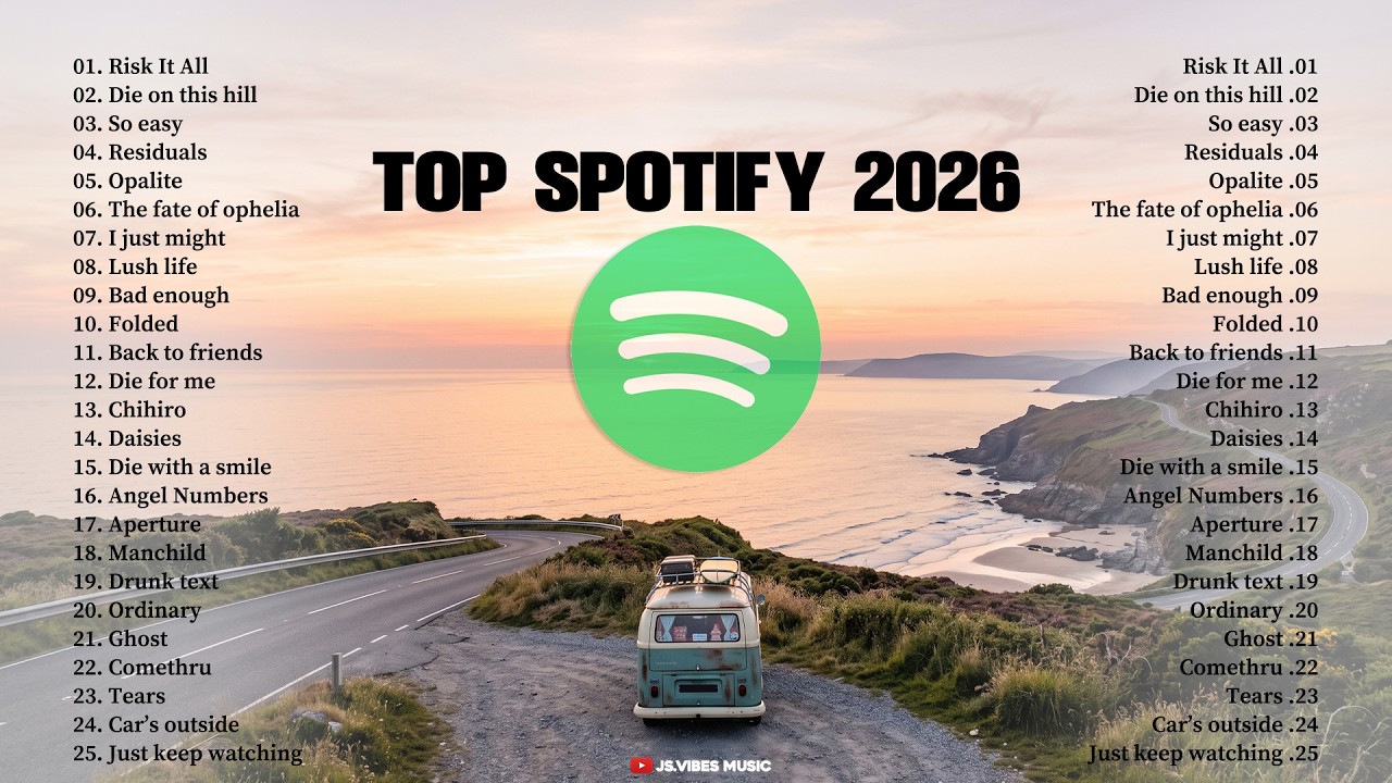 🦋Top Trending Music Spotify 2026💚|| Best Hits Pop Tiktok Songs 2026 -- Soft Acoustic Love Songs