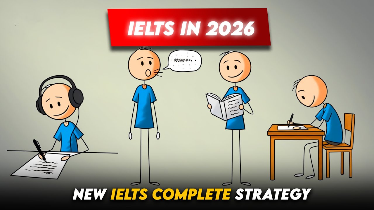 New IELTS Complete Strategy 2026 | Step-by-Step Plan for Band 7+ to 8+