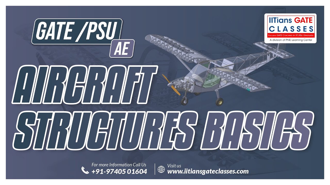 Aircraft Structures Basics | HAL DT Aeronautical Stream Lectures | GATE AE Live Interactive Coaching