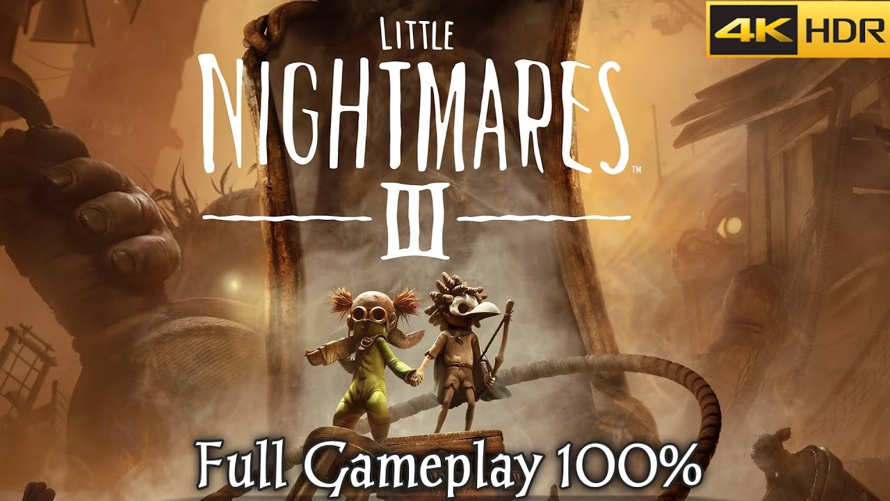 Next-Gen Horror! LITTLE NIGHTMARES 3 Full Gameplay [4K HDR PS5 Pro]