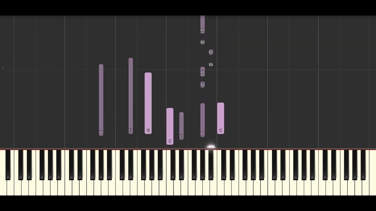 Les moulins de mon coeur - Michel Legrand - Piano Tutorial (Middle Lvl)