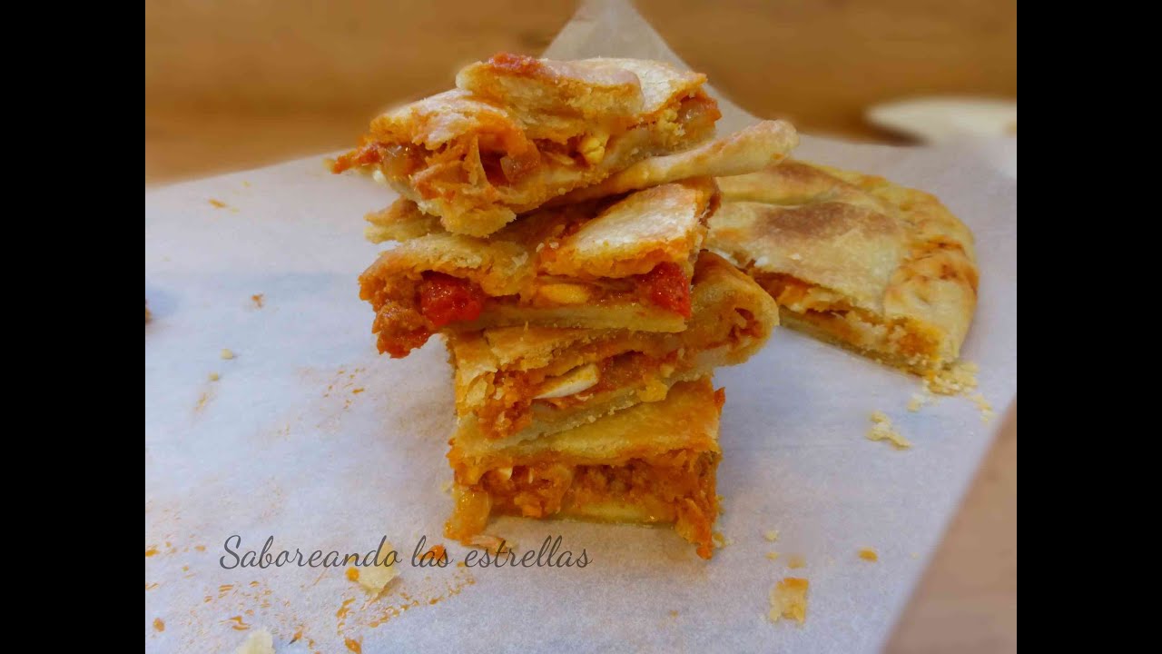 Coca de tomate de Castellon , coca tradicional receta paso a paso