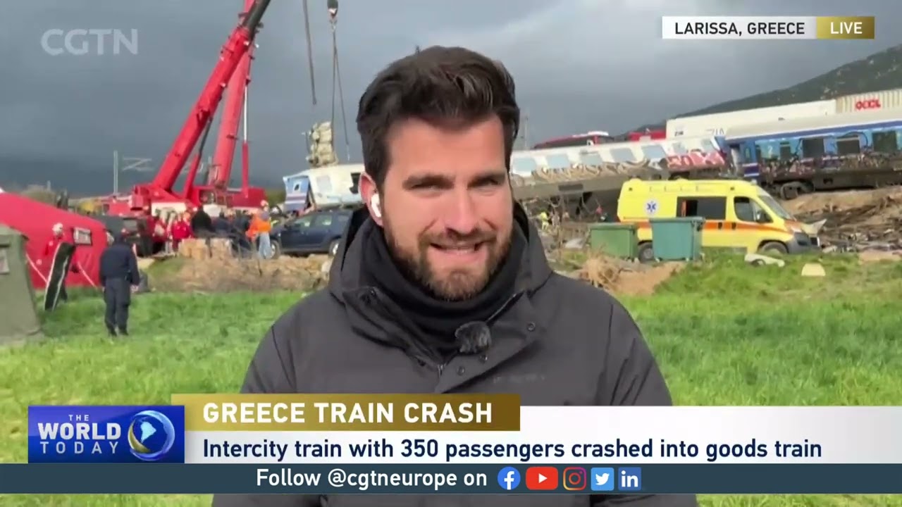 Eyewitness report: Devastating aftermath of Greece train crash