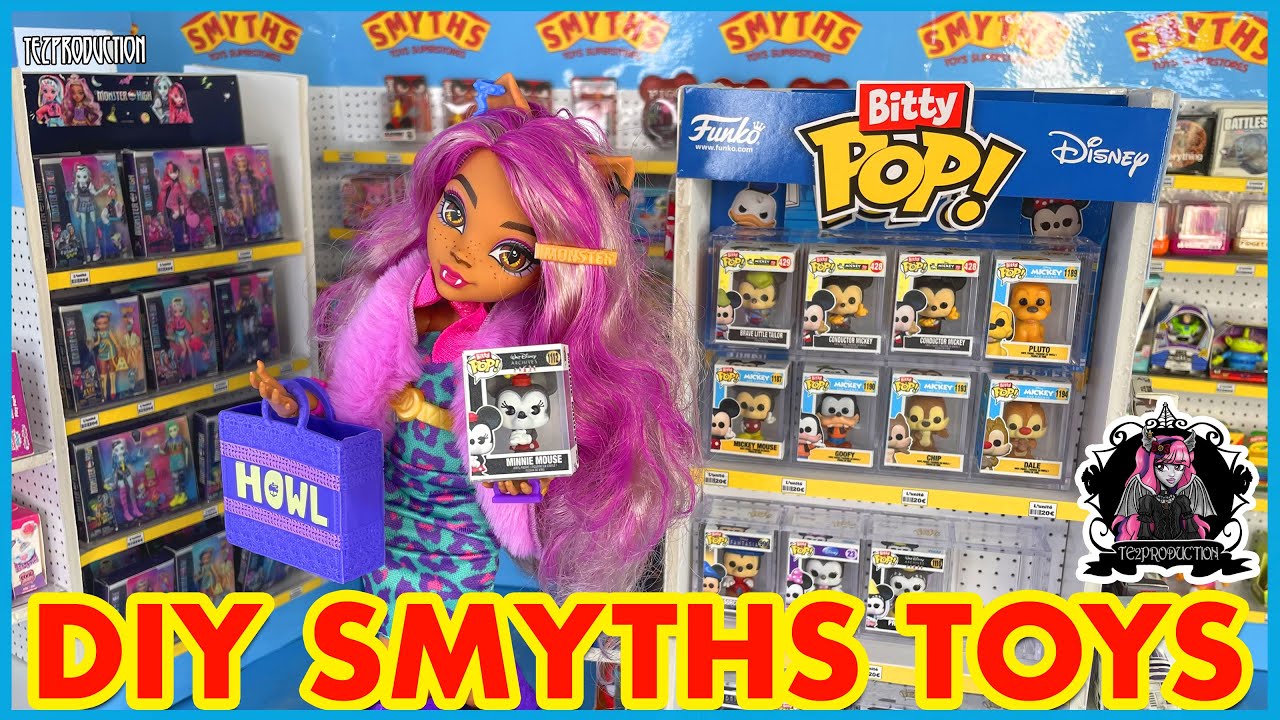 DIY - MAGASIN SMYTHS TOYS + OUVERTURE BITTY POP!