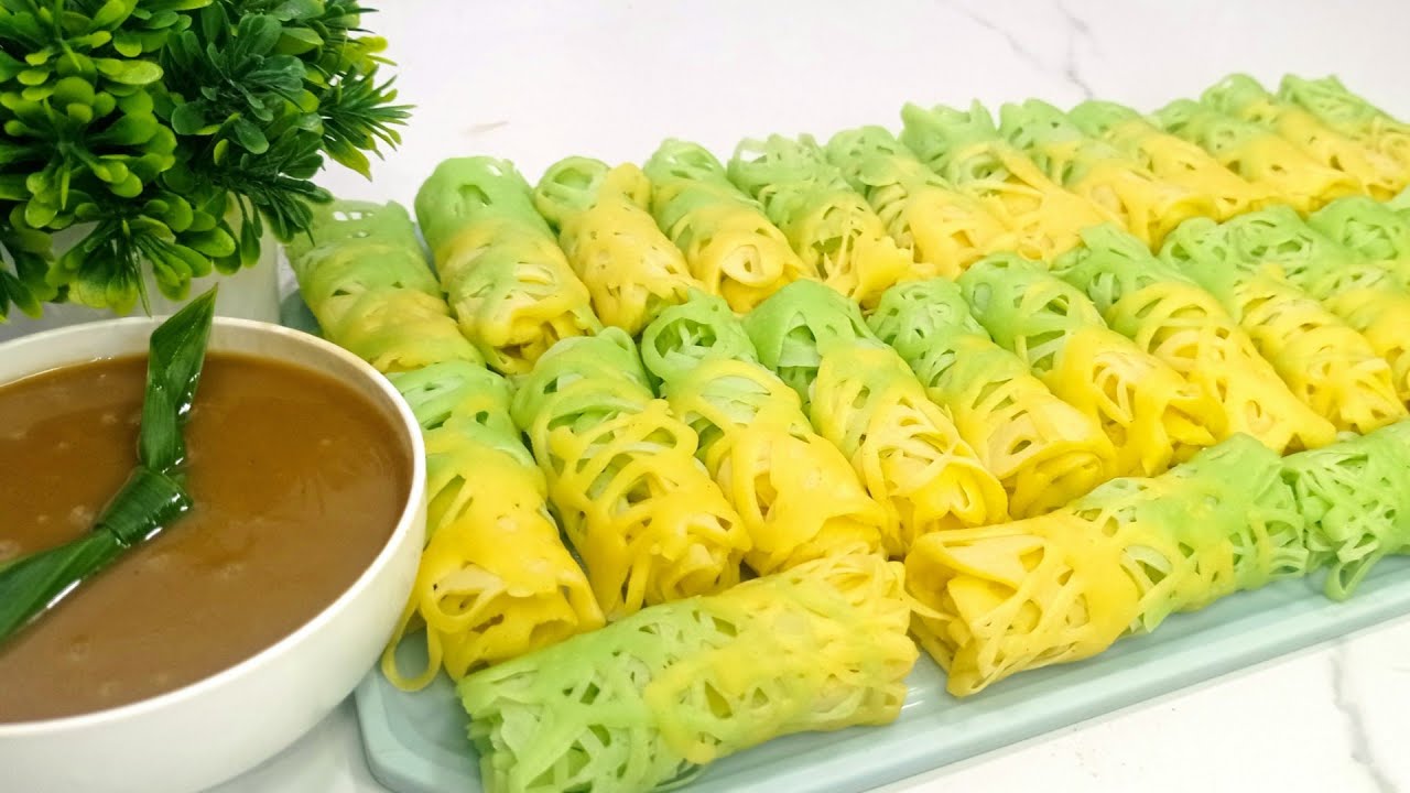 JUAL 3000 PER MIKA LAKU KERAS, ROTI JALA PANDAN KUAH KINCA
