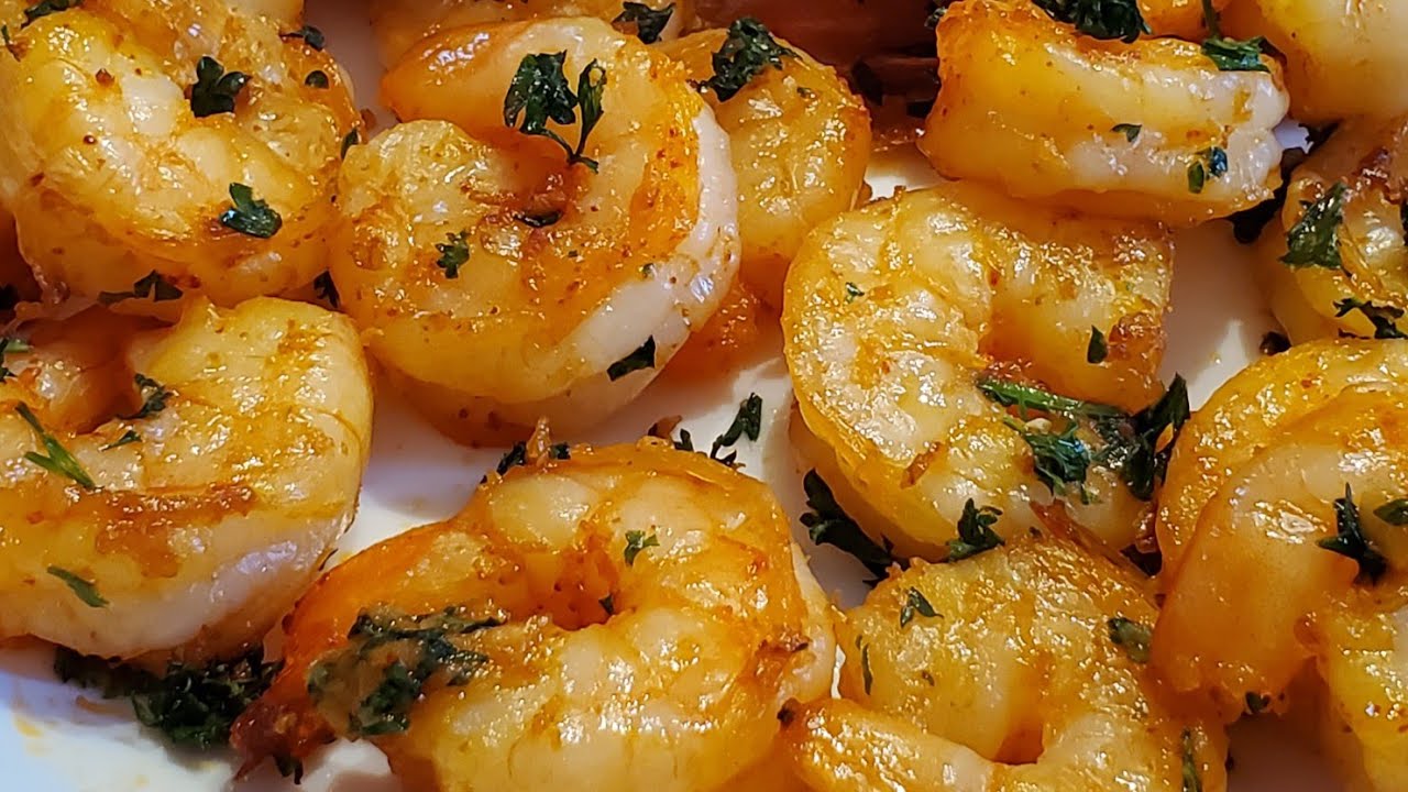 Air Fryer Shrimp| How to make the BEST Shrimp in Air Fryer Quick and Easy Garlic Shrimp