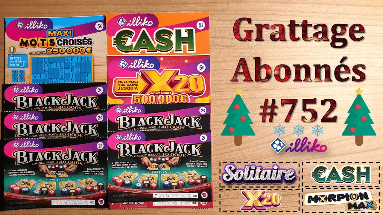 Grattage Abonnés #752 • FDJ/Illiko