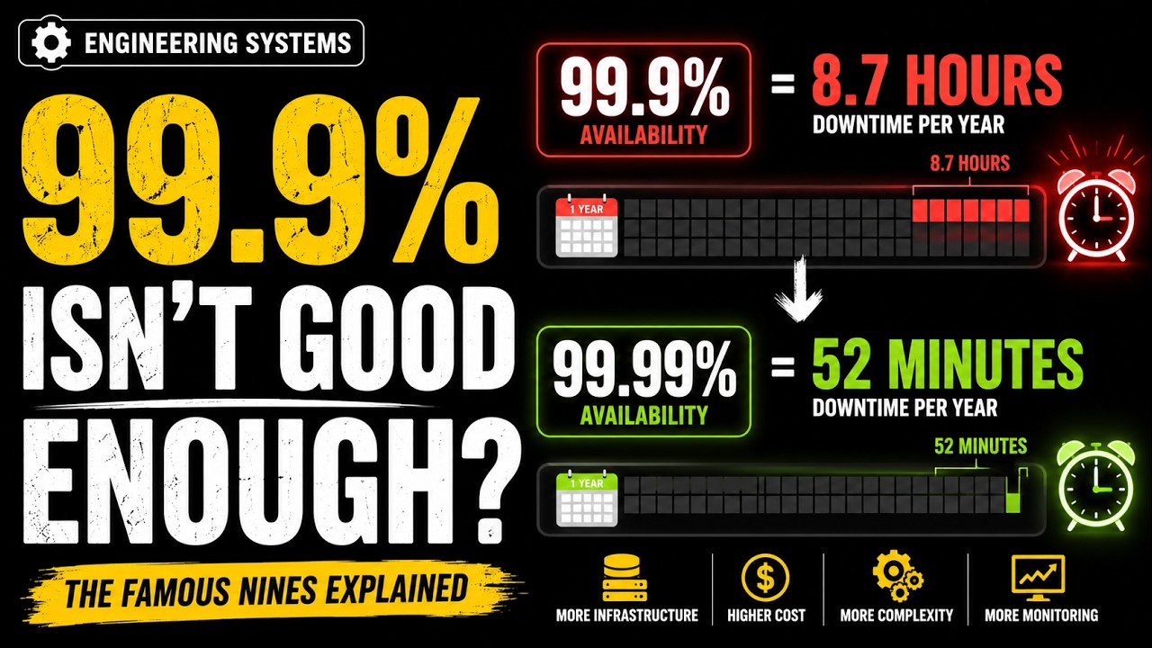 The Famous Nines: What 99.999% Uptime Really Costs
