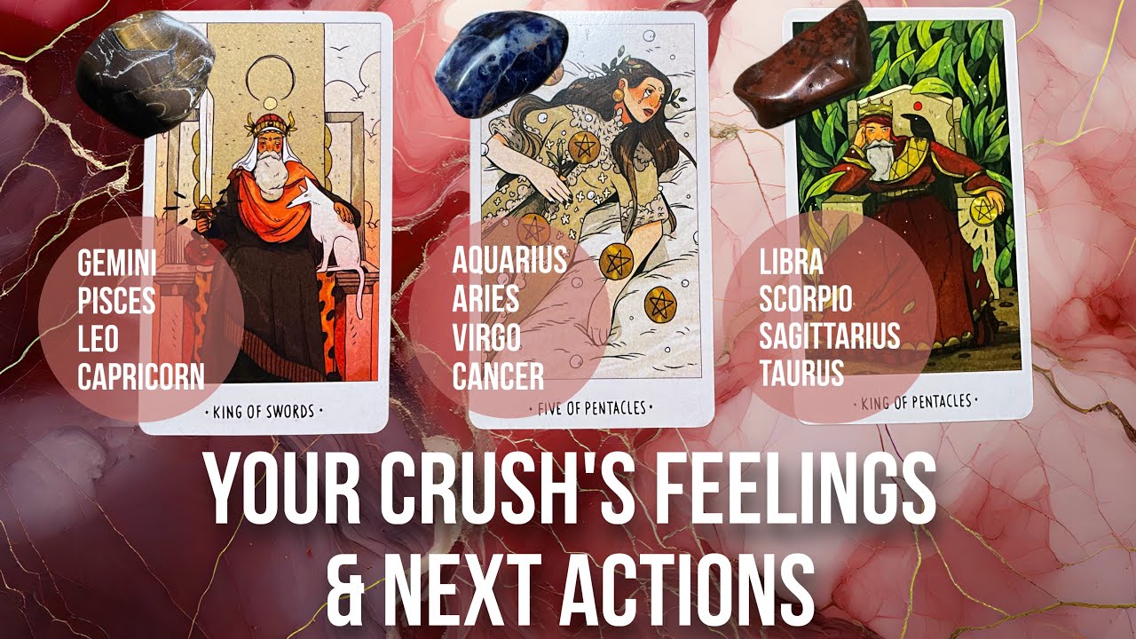 Does your crush like you back & will they make their move? - Pick a Card Tarot Reading