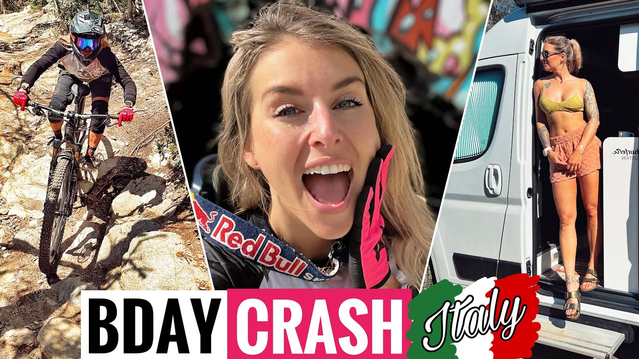 B-Day CRASH in Finale Ligure + neues Bike! NICHT mein Tag 🤦🏼‍♀️+ Infos zu Shuttle, Trails,…