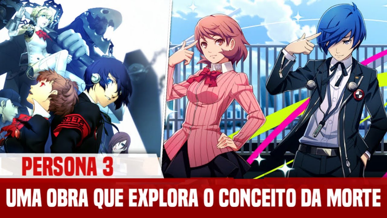 ENTREI NO MUNDO DE PERSONA 3 E...