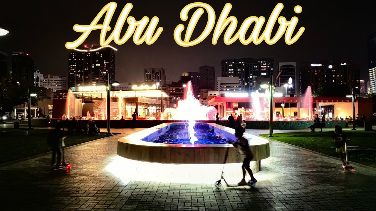 AL KHALIDIYA PARK | ABU DHABI UAE🇦🇪 #abudhabi #slowwalk #walkingtour