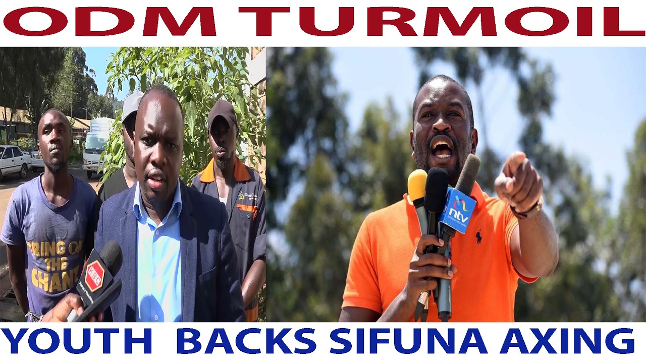 EDWIN SIFUNA :ODM Youth Council Endorses Sifuna’s Removal – What Next?