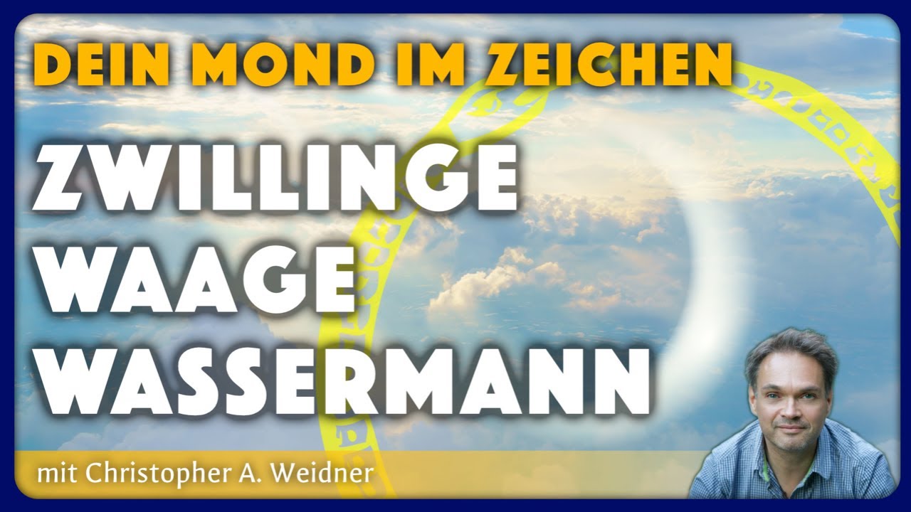 Dein Mond in den Zeichen: Zwillinge, Waage und Wassermann (Luftzeichen)