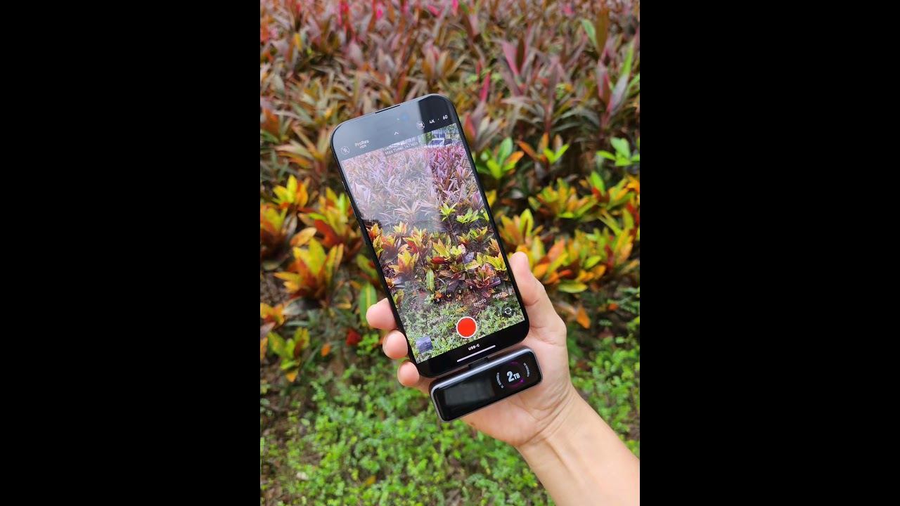 Shoot ProRes 4K 60Hz videos for up to 140 minutes anywhere you go!🎥️