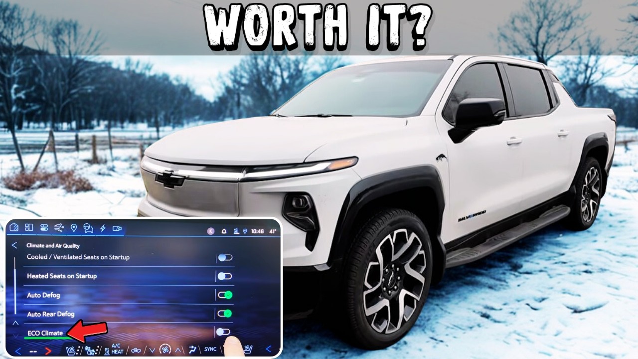 Тест Silverado EV Eco Climate (РЕАЛЬНЫЕ ДАННЫЕ): Действительно ли он экономит энергию?