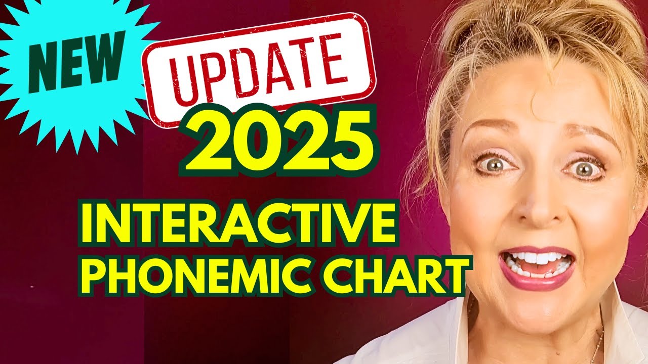 The NEW Phonemic Chart! - 2025 - British English