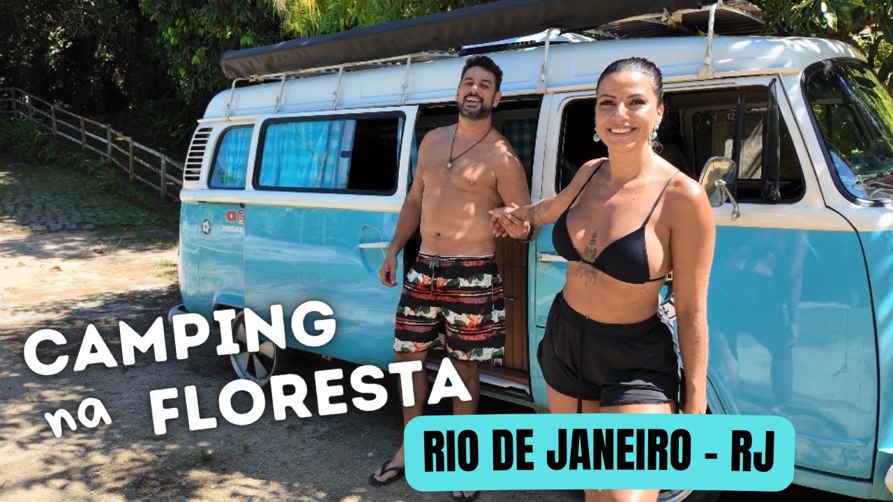 ESSE CAMPING É UM REFÚGIO NA CAPITAL DO RIO DE JANEIRO - com a KOMBIHOME