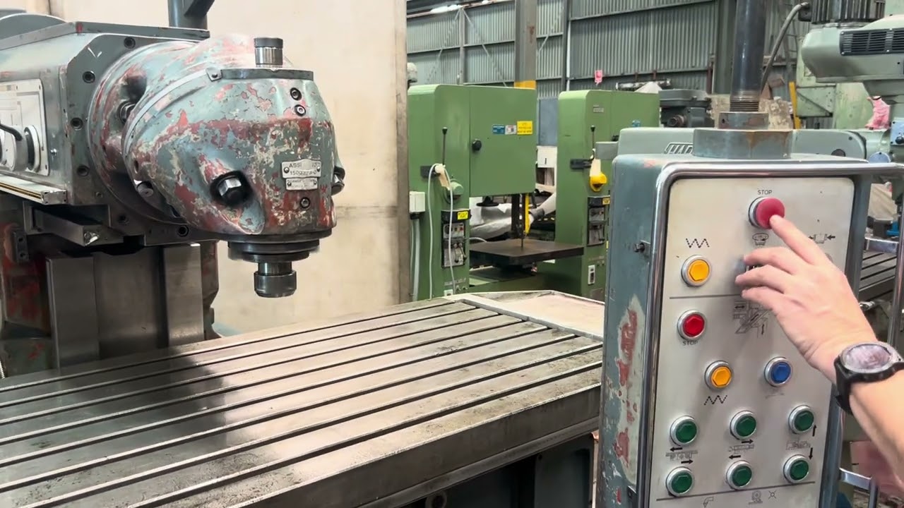 Zayer 44 BM Ram Head Milling Machine stock 3119