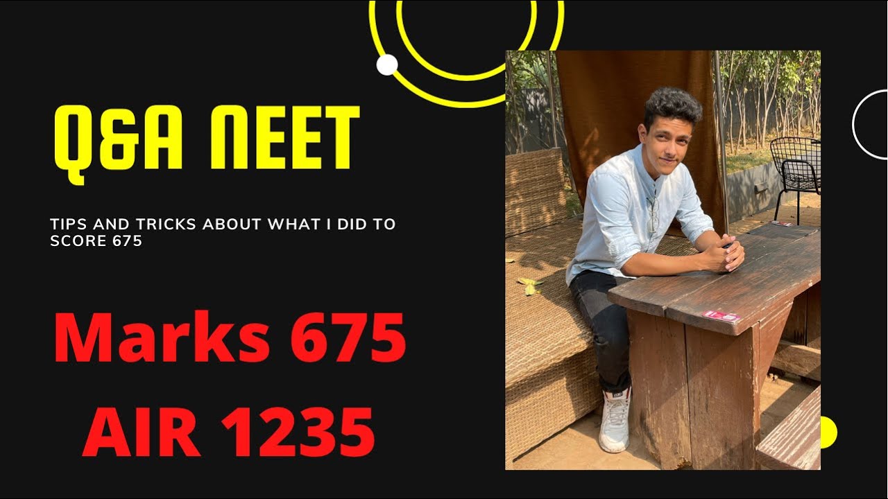 QNA | How I scored 675 to get into AIIMS| answering neet related questions
