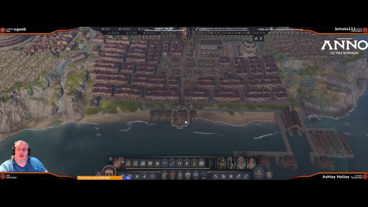 Anno 117 Pax Romana - 12.2.2026 - HolyFrey - MMO - www.holyfrey.live