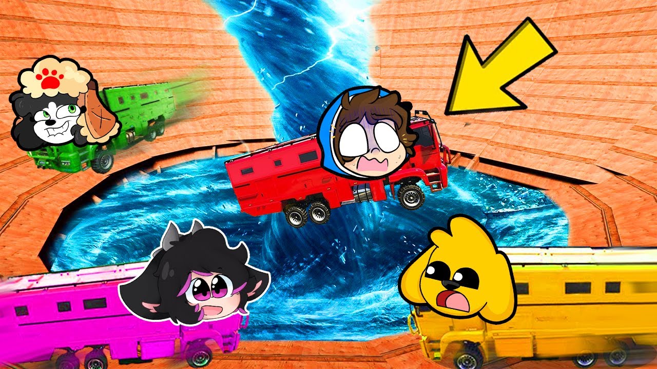 🌈 ¡REMOLINO De La MUERTE 99% IMPOSIBLE 😱 CARRERA GTA 5 ONLINE - Sparta356 FranciscoGames