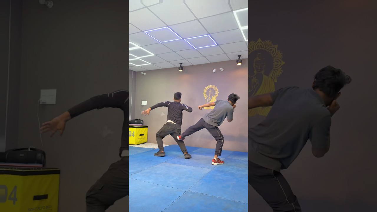 Oblique Kick Technique Tutorial | Beginner Friendly Self-Defense Training | Ashish Yadav_95🔥#yt