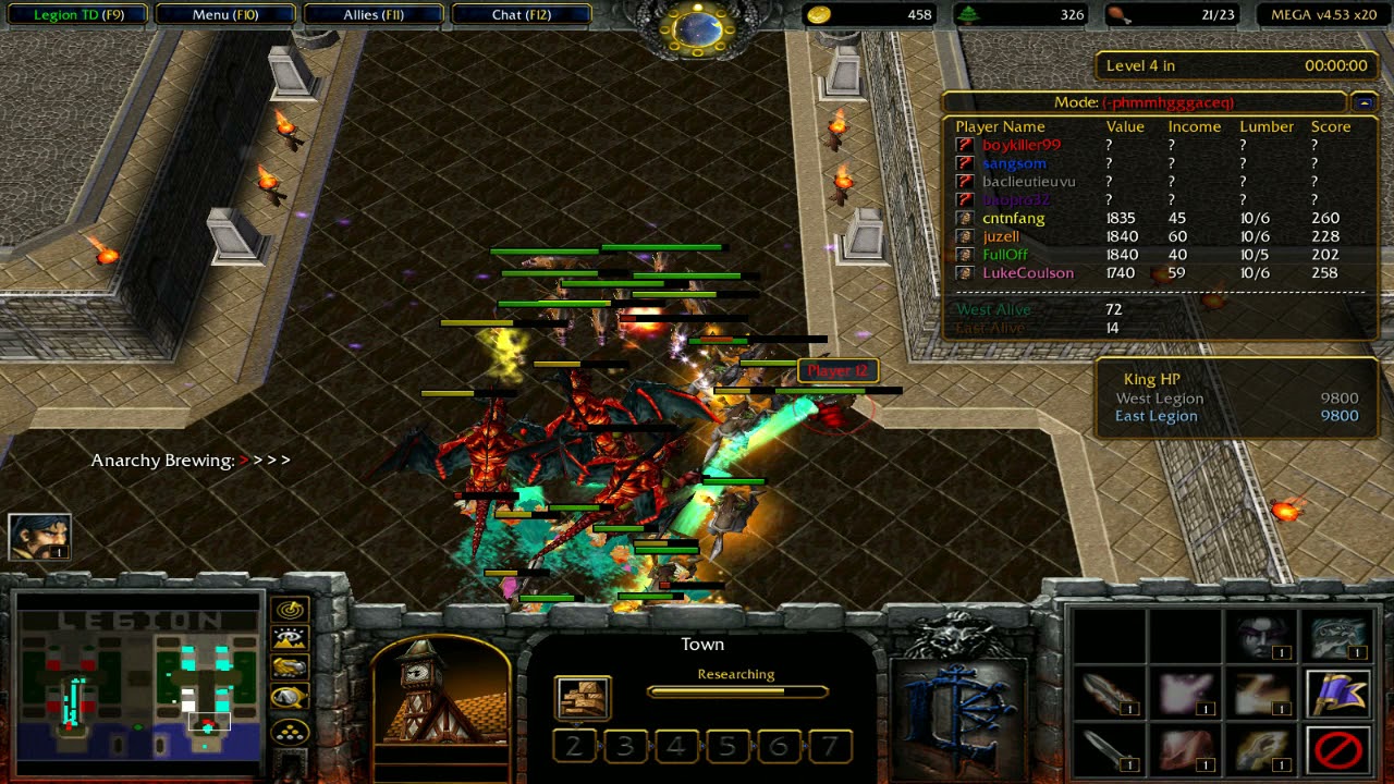 [LEGION TD MEGA 4.53] -ph 800/ VERY LUCKY GAME