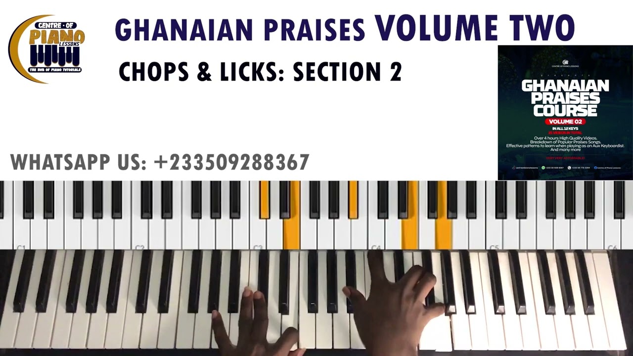 Learn These Praises Licks and Chops in Key C