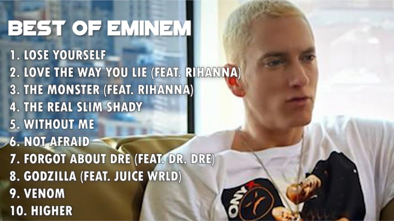 Best of Eminem 2025 🔥 Greatest Hits | Top Rap Songs Playlist