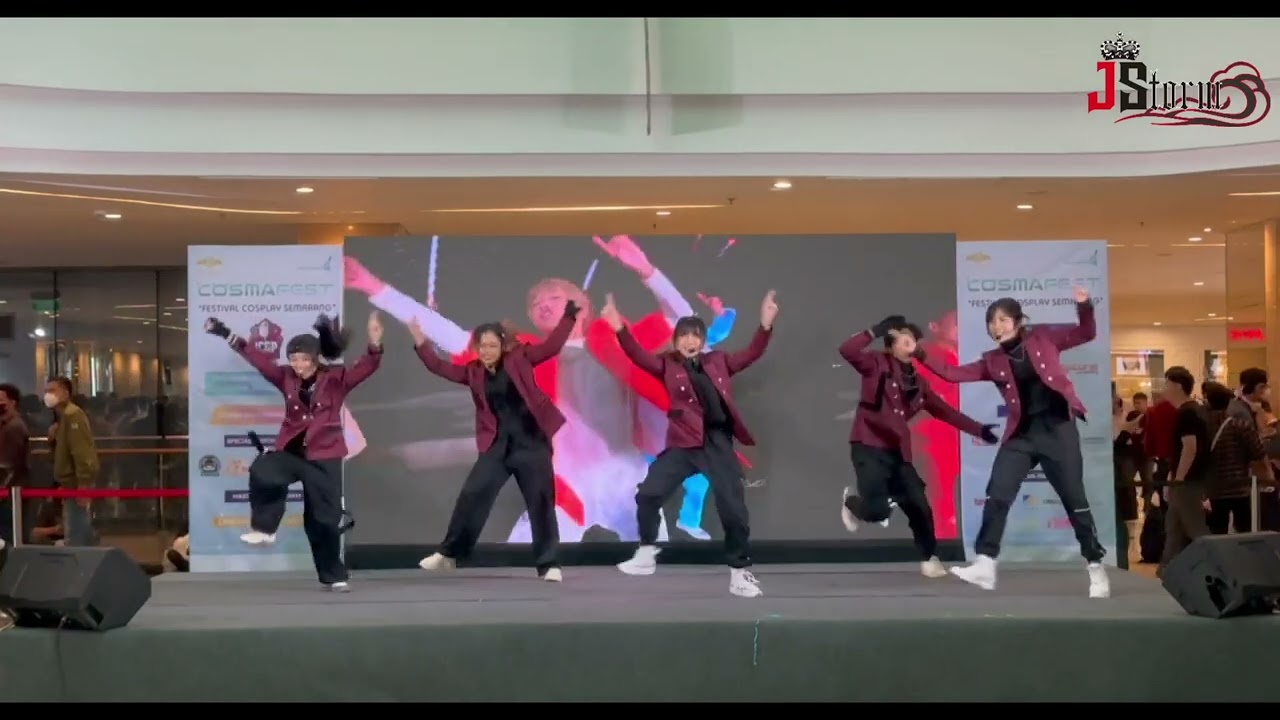 J-Storm -- JUST DANCE (Travis Japan) at COSMAFEST Tentrem Mall Semarang || Showcase