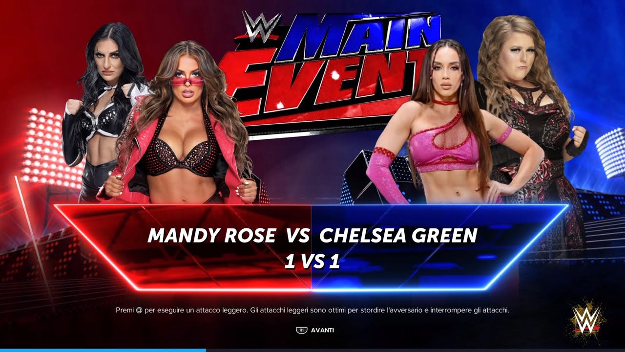 WWE 2K24: MANDY ROSE VS CHELSEA GREEN [MAIN EVENT]